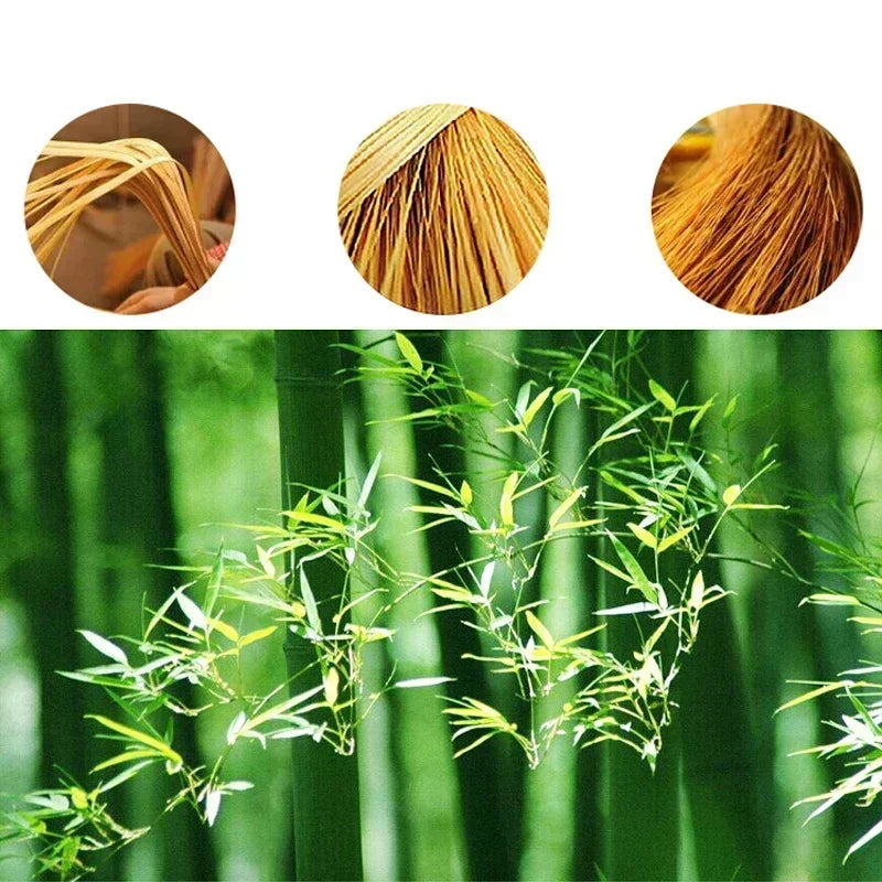 Bamboo Pendant Lamp Restaurant Bamboo Vine Lampshade Chandeliers Pendant Lights Handmade Natural Rattan Wicker E27 LED