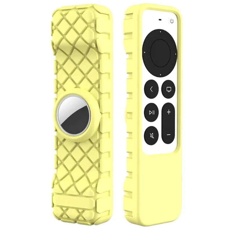 2021 New Protective Case for Apple 4K HD TV Siri Remote Anti-Slip Durable Shockproof Silicone Cover Airtag Applicable