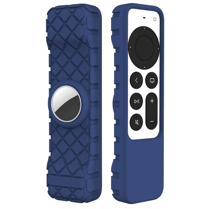 2021 New Protective Case for Apple 4K HD TV Siri Remote Anti-Slip Durable Shockproof Silicone Cover Airtag Applicable