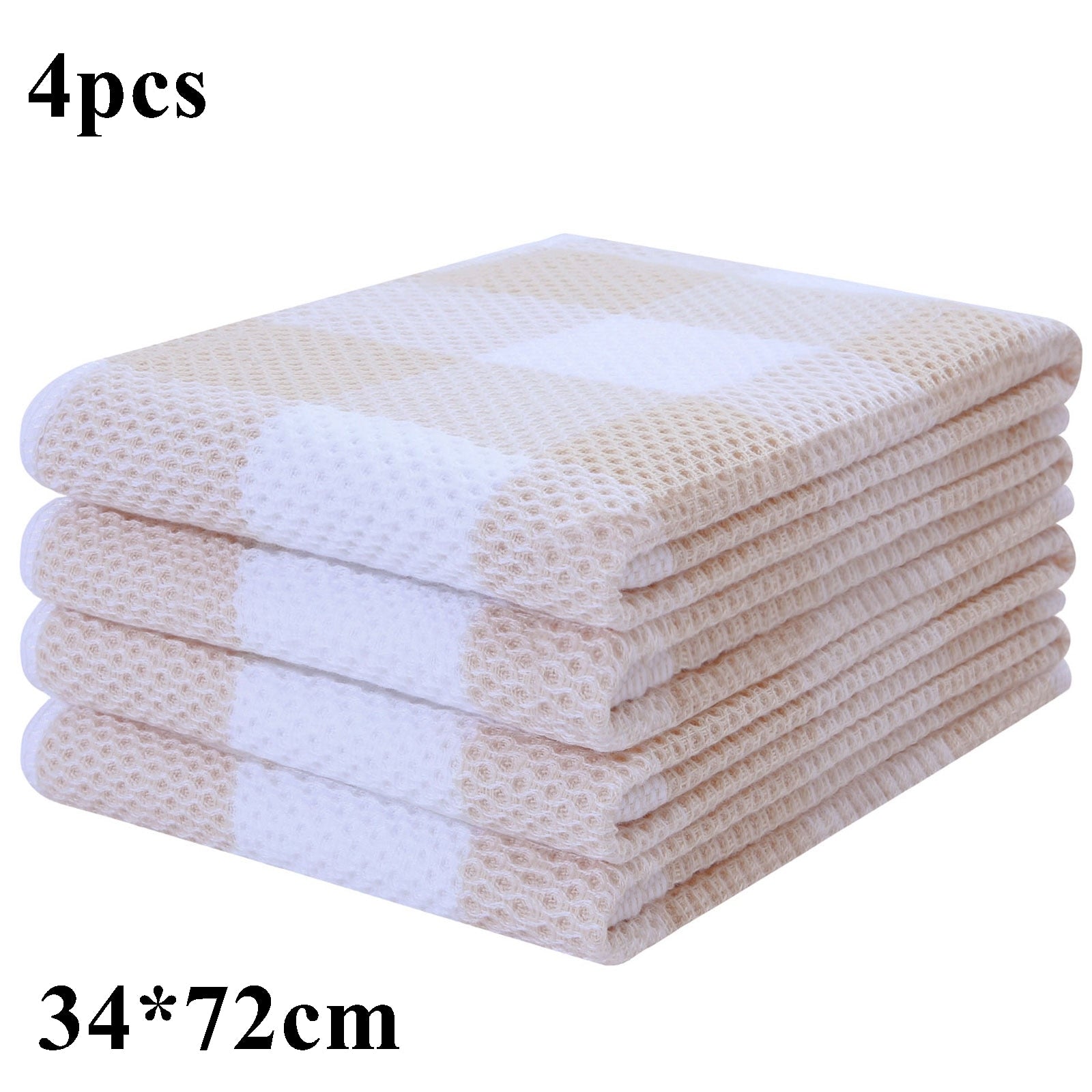 100% Cotton Dishcloth Ultra Soft Absorbent Kitchen Towel Household Cleaning Cloth Kitchen Tools Gadgets Wash Cloth