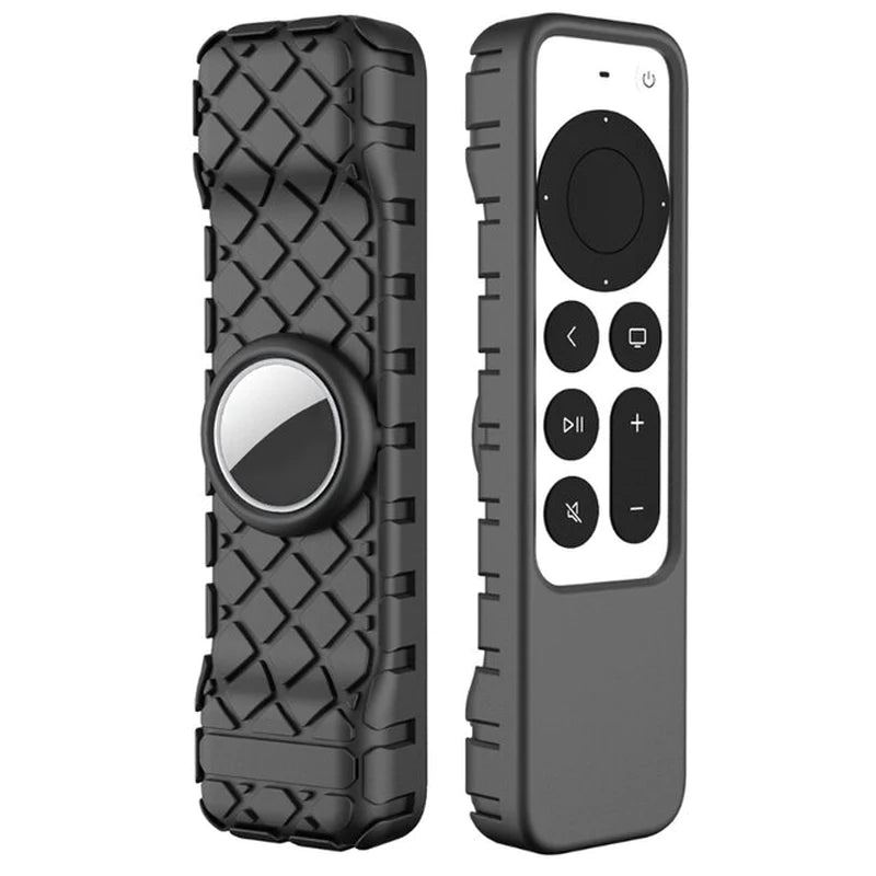 2021 New Protective Case for Apple 4K HD TV Siri Remote Anti-Slip Durable Shockproof Silicone Cover Airtag Applicable